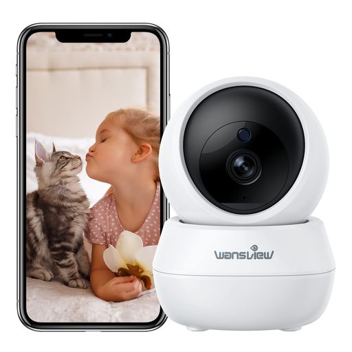 WansviewQ7ƻ륫鼼ڥå-3002Kȥ-ưθХͥåȥ2.4GWi-Fi٥ӡ˥360...