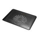 サンワサプライノートPC用クーラーパッド冷却アルミボディ高さ調節機能付き15.6型ワイドまで対応ブラックTK-CLN28U(2)