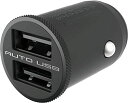 カシムラ(Kashimura)キャップが閉まる超コンパクトなUSBソケットUSB-Aの2ポートタイプ、ハイパワー出力4.8ANDC-047