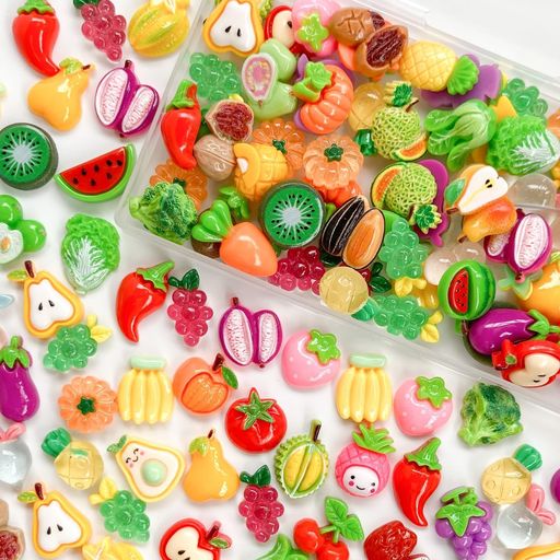 TANOKOXデコパーツミックススイーツキャンディ食べ物レジンパーツホイップデコアクセサリーイヤリング..