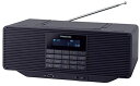 パナソニックポータブルステレオCDシステムAUXブラックRX-D70BT-K