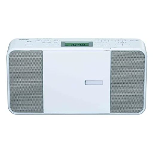 TOSHIBA(東芝)CDラジオTY-C251(W)コンパクトスリムボディー縦型ワイドFM対応外形寸法280x149x63mm質量約1.2kg TOSHIBA(東芝)CDラジオTY-C251(W)コンパクトスリムボディー縦型ワイドFM対応外形寸法280x149x63mm質量約1.2kg