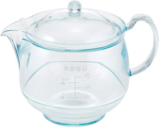 KOGU茶考具割れないティーポット【日本製】食洗器対応電子レンジ対応茶こし付き軽量お茶の色が見える耐..