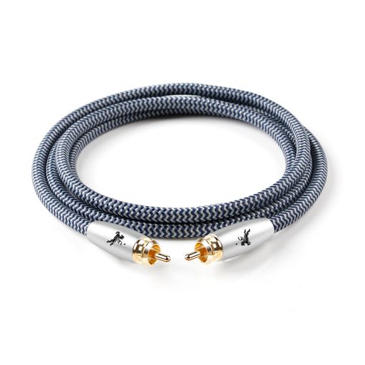 Impeto同軸ケーブル「オス-オス」RCAオーディオケーブルステレオケーブルデジタルオーディオ1M