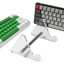 オフィス用キーボードホルダー | デスク キーボード スタンド マニュアル インストール アクリル チルト ホルダー 女性 男性用 | 透明なアクリル キーボー...