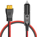 12V24V車載シガーソケット充電ケーブルシガーソケットからXT60ポート100cmポータブル電源充電用ケーブル