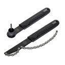 プロ(PRO) カセットリムーバーセットスプロケット戻し工具(6/7/8/9/10/11S対応)+ロックリング締め付け工具セットブラック