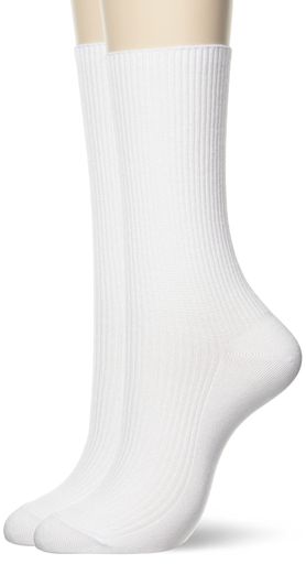 [グンゼ]靴下ソックス 2足組 スクール学校子ども抗菌防臭消臭白キッズ22cm丈22.0-24.0cm