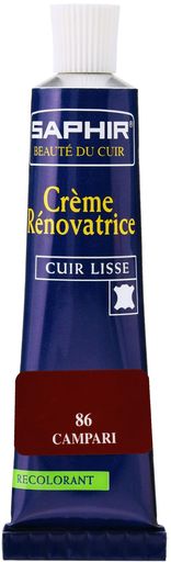 [サフィール]革合皮傷隠しレノベイティングカラー補修クリームチューブ25ml革製品革靴レザー着色補色塗装靴バッグジャケット革小物財布ソファ傷色落ち塗料86カンパリー