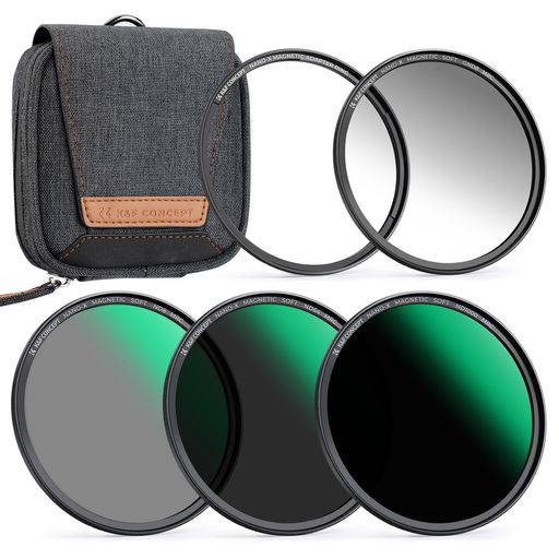 K&F CONCEPT 58MM ץ+GND8+ND8+ND64+ND1000 5å NDե륿 ϡNDե...