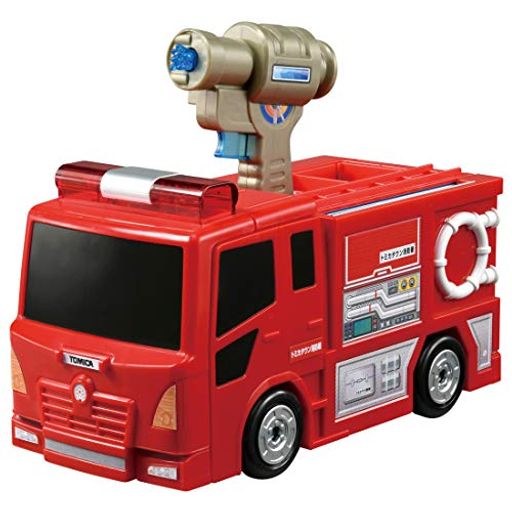 タカラトミー(TAKARA TOMY) 『 トミカ ぴゅぴゅっと消火! おしごと変形消防署 』 ミニカー 車 おもちゃ UNISEX 3歳以上 玩具安全基準合格 STマーク認証 TOMICA