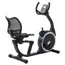 アルインコ(ALINCO)フィットネスバイクリカンベントバイクウォークスルー形状安全クランク一体型マグネット方式8段階幅広サドル無段階シート調節AHE7019静音サドル調整組立簡単心拍測定…(4)