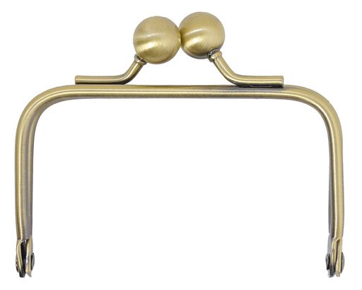 ハマナカ 編みつける 口金 約ヨコ7.5CM×タテ4.5CM アンティーク H207-018-4