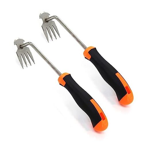 草取り道具草取り草刈鎌草取り道具立ったまま雑草抜き雑草取り器具第2世代ステンレス鋼草抜き草刈り鎌..