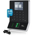 NGTECO タイムレコーダー 指紋認証 自動集計 2.4G WI-FI APP接続 勤怠管理 不正打刻防止 W2