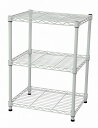 エイアイテック(AITECH)メタルラック本体ホワイト45x35x61.8cm19φスチールラックセットNS-4535WH