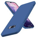 GALAXYS8ケース耐衝撃TPU液状シリコンゴム用カバー柔軟性薄型衝撃吸収指紋防止ワイヤレス充電対応ストラップホール付きSAMSUNGGALAXYS8用カバー全面保護柔軟性擦り傷防止人気