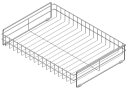アネスティ ステンレス 水切り ラック 約幅35×奥行25×高さ6.5CM HACK./ 吸水マット用 水切りラック 省スペース 乾燥 HO2169 シルバー(3)