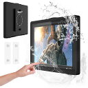 タブレット防水ケース TIMOVO タブレットホルダー 11インチまでのタブレット お風呂 スマホ兼用 IPAD 360°回転 壁掛け 耐水 防霧 強力粘着 タッチパネル操作可能 浴室 洗面所 トイレ キッチン 動画鑑賞 IPAD 11 A16/(2)