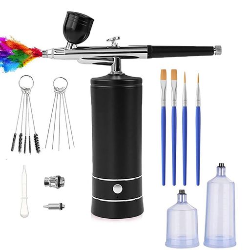 エアブラシコンプレッサーエアブラシ充電式塗装ガンダムマーカーエアブラシUSBtype-Cエアブラシ口径0.3..