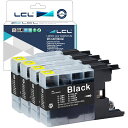 LCLBrother用LC12LC-12LC12BKLC-12BK大容量残量表示付き(4パックブラック)互換インクカートリッジ対応機種:(2)