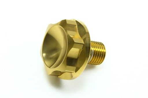アントライオン(ANTLION)ステムナットVER.2ステムボルトチタンゴールドM14XP1.25SR400(-00)TW225TW20030012-TG