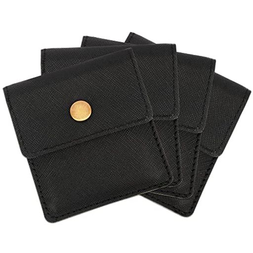 [TEMLUM]携帯灰皿携帯用吸殻入れ4点セット購入高級PU小銭入れ携帯はい皿おしゃれポケット入れ小型マナ..