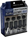 協永産業HEPTAGONCALIBER24M12xP1.25個数:20PブラックHPC03K