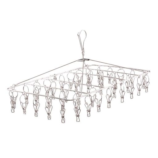 原産国:中国 梱包サイズ:30x34x5cm 商品サイズ(cm):フレームサイズ(使用時):幅約60x奥行約34 材質:ステンレス