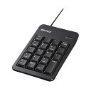 バッファローBUFFALO有線テンキーボードTabキー付きブラックBSTK100BK