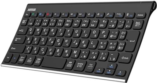 Arteckワイヤレスキーボード日本語配列マルチデバイスステンレススチールBluetoothキーボード持ち運びやすいデザインBluetooth対応iOSAndroidWindowsタブレットPCスマートフォンとの互換性あり Arteckワイヤレスキーボード日本語配列マルチデバイスステンレススチールBluetoothキーボード持ち運びやすいデザインBluetooth対応iOSAndroidWindowsタブレットPCスマートフォンとの互換性あり