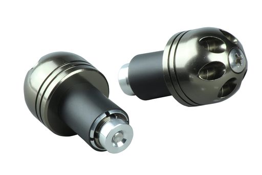 ポッシュフェイス(POSH FAITH) バイク用品 ハンドルバーエンド VIVIDビッグバーエンド(外径30MM) ハンドル内径14-19MM対応 チタン 031075-11-10 バーエンドキャップ