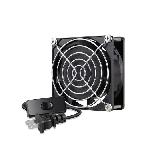 GDSTIME80mmx25mm100V110V115V120V220V240VACEC換気扇冷却ファン、換気排気プロジェクト、ブラシレス、ボールベアリングブラック GDSTIME80mmx25mm100V110V115V120V220V240VACEC換気扇冷却ファン、換気排気プロジェクト、ブラシレス、ボールベアリングブラック