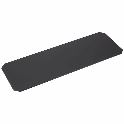 ドウシシャルミナスノワールパーツ幅110奥行40スチール棚用置き板ウッドシート落下防止木製頑丈厚手リ..