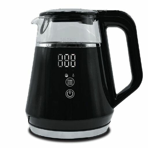 ヒロ・コーポレーション 温度調節機能付き 電気ケトル KTK-10 KTK-10 ブラック ヒロ・コーポレーション 温度調節機能付き 電気ケトル KTK-10 KTK-10 ブラック