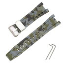 カシオ用GST-W300/GST-S300/GST-W310/GST-W330/GST-W100用バンド交換バンドベルトシリコン製ストラップ交換用ベルト柔らかい...