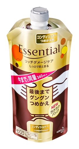 エッセンシャルリッチダメージケアコンディショナーつめかえ用340ml
