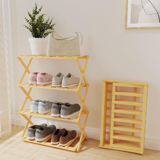 Vinnatsuシューズラック折りたたみスリム靴箱組み立て不要靴置き靴収納省スペース下駄箱靴しゅうのうラ..