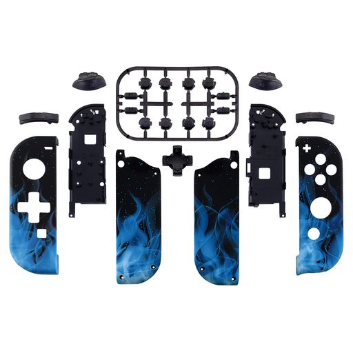 eXtremeRateスイッチジョイコンとswitch有機elに対応用パターン柄ハンドヘルドコントローラーハウジング(D-Padバージョン)、またフルセットボタンが付き(switchとコンソールケースは含まれてい… eXtremeRateスイッチジョイコンとswitch有機elに対応用パターン柄ハンドヘルドコントローラーハウジング(D-Padバージョン)、またフルセットボタンが付き(switchとコンソールケースは含まれてい…