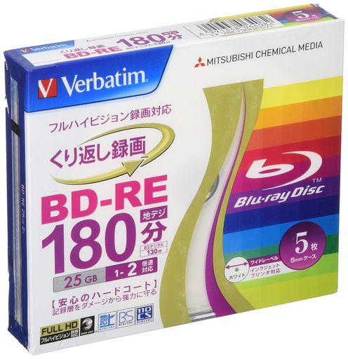 С٥ॸѥ(VERBATIMJAPAN)֤ϿBD-REVBE130NP5V1(1/1-2®/5)