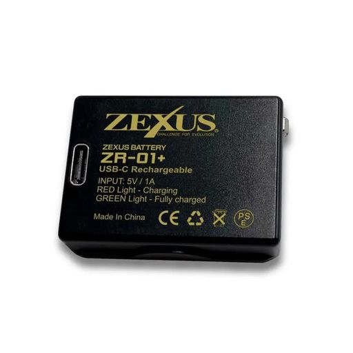 冨士灯器ZEXUS(ゼクサス)LEDライト用ZEXUS専用バッテリーZR-01+