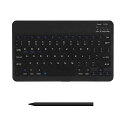 AGMキーボードとタッチペンのセットを-充電可能、PADP1/P2タブレット、電話、IOS、ANDROID、WINDOWS対応(ブラック)