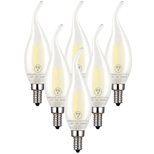ZYYRSS ǥꥢŵ LED 6W E12 ŵ  60W 720LM ŵ 4000K  ...