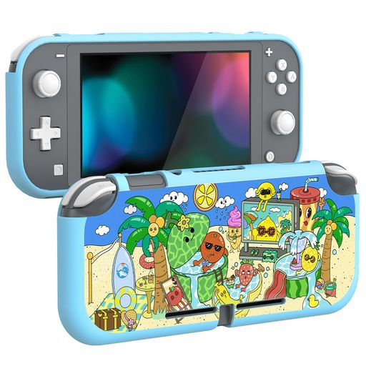 PLAYVITALSWITCHLITEに対応するカスタム保護ケース(ソフト)、SWITCHLITEに対応用ケースカバー(ソフト)【フルーティーパーティー】