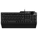 ASUSゲーミングキーボードRA04TUFGAMINGK1/JP専用ボリュームノブ防水RGB照明リストレスト(2)