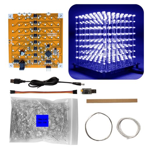 ICUBESMART3D8MINILED塼DIYŻҥåLEDCUBEϤդåLEDå쥭åȹåŻҤ...