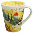 山加商店(YAMAKASYOTEN)MOOMIN(ムーミン)「ルオント」ビッグマグカップ大きめムーミンハウス約500ML電子レンジ可ムーミングッズ北欧母の日プレゼント食器ギフト結婚祝い日本製MM3204-35