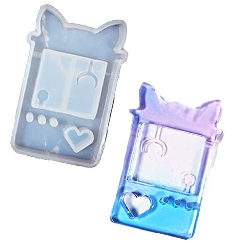 【ねこ】1個【シリコンモールドの】ゲーム機型シリコンモールド(全3種)