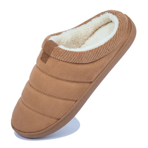 [Newdenber]スリッパルームシューズボア付き冬用防寒あったかメンズファー付きサボシューズクロッグシューズサンダル