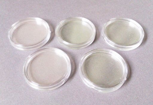 キングヤコインケースカプセル20個セット記念硬貨保管収納[MFクロス付属](内径30mm)